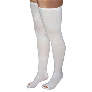 Blue Jay Anti-Embolism Stockings, 15-20 mmHg, Thigh High With Inspection Toes