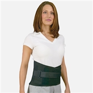 MedSpec Back-N-Black Back Black Brace Support