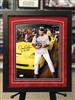 11x14 autographed matted & framed print of St Louis Cardinals 2006 WS MVP David Eckstein