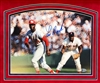 Lou Brock  11x14 autographed, matted & framed print