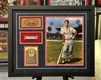 St Louis Cardinals Stan Musial 11x14  print with harmonica and HOF signed card