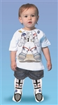 Astronaut T-shirt & Sock Combo