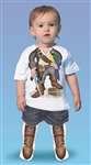 Pirate Parrot Boy T-shirt & Sock Combo