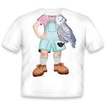 Snowy Owl Trainer Girl 1737