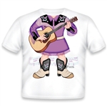 Country Western Girl Purple 206