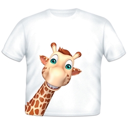 Giraffe Sidekick Toddler T-shirt