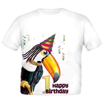 Birthday Toucan One Sidekick Toddler T-shirt