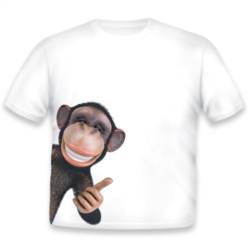 Chimpanzee Sidekick Toddler T-shirt