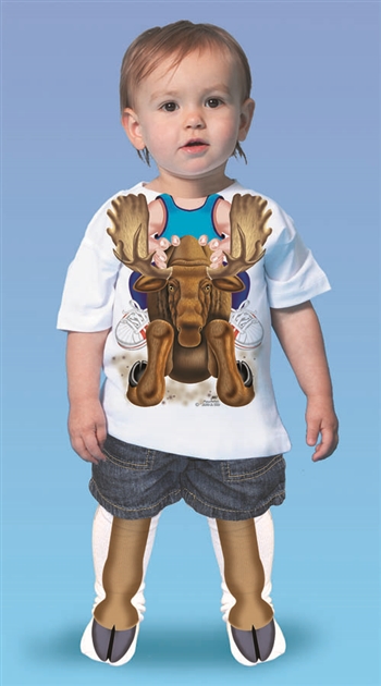 Moose Rider Boy T-shirt & Sock Combo