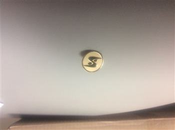 Gold "S" Logo Pin