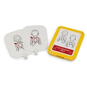 Prestan Professional AED Trainer Pediatric Pads with case