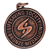 Bronze Medallion Medal - Pack of 12