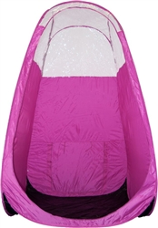 Pink Pop Up Spray Tanning Tent