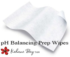 Kahuna Bay Tan pH Balancing Prep Wipes