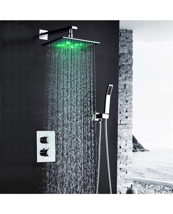 FontanaShowers Sagua Wall Mount LED Shower Set