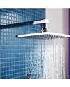 FontanaShowers Sierra Chrome Finish Rainfall Bathroom Shower Set