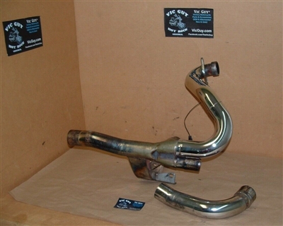 08-09 Victory Vision Rear Header & Crossover Pipe