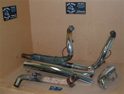 2016 Indian Roadmaster Exhaust Header Pipes & Shields ASM