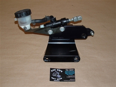 Victory Cross Country Rear Master Cylinder & Floorboard Mount