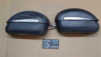 Victory Kingpin Semi-Hard Saddlebags Set - Damaged