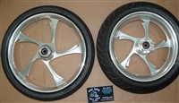 Victory Vegas Anvil Billet Wheel & Tire Set - 06-17