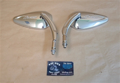 Indian Pinnacle Mirrors - Chrome