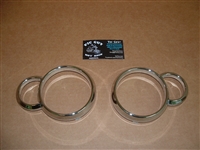 Cross Country Dash Chrome Ring Bezel Set