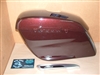 Indian Chieftain Limited LH Saddlebag Bin, Lid and Hinge Cover - Dark Walnut