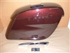 Indian Chieftain Limited RH Saddlebag Bin, Lid and Hinge Cover - Dark Walnut