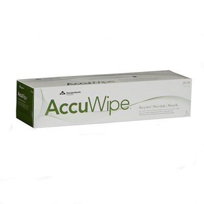 AccuWipe Recycled 3-ply Delicate Task Wipers