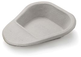 Recycled Paper Pulp Fracture (Slipper) Bedpan Liner