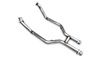 1999 - 2004 Mustang V8's MRT Extreme Non catted H pipe 93B001