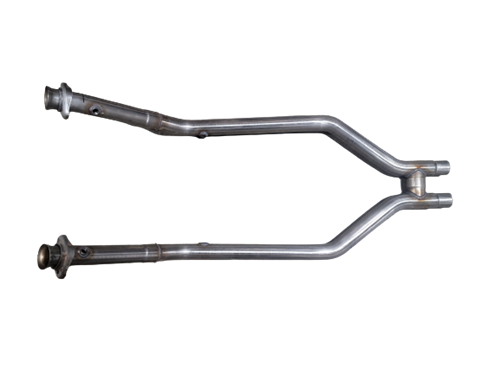 2011 - 2014 Mustang V6 MRT Extreme Non catted H pipe 93P204