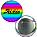 Button with Rainbow Foil, 3" diameter, Item # ABU30-100