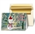 3D Happy Holiday Christmas Cards Lenticular Images Santa Snowman and tree