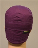 purple welding hats or caps