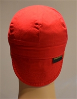 welding hat or cap red in color