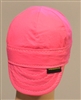 Pink welding hats or caps support breast cancer awareness.
