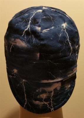 welding hat lightning bolt