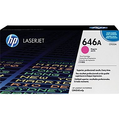 Cartridge for the HP CM4540-MFP Series â€“ Magenta