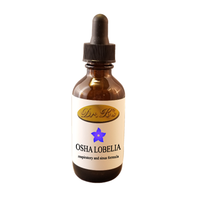 Dr. K's Osha Lobelia Tincture - 2 oz