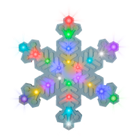 LED Hanging Snowflake