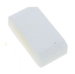 381-600-PB10 White blunt polyester nibs pk/10