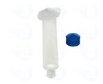 10cc Syringe Barrel with blue easy flow piston