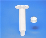 5cc Syringe Barrel with white wiper piston