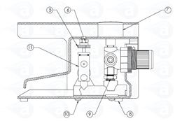 TS924 Footvalve Spring 924-5