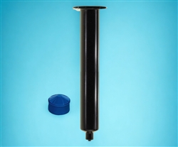 55cc Syringe Barrel with blue easy flow piston