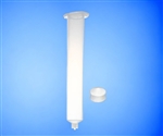 55cc Syringe Barrel with white wiper piston