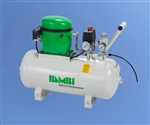 Silent running 24 litre compressor BB24