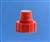 Red threaded tip cartridge cap seal TS3P